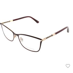STUNNING JIMMY CHOO RED GOLD READING GLASSES J6Y